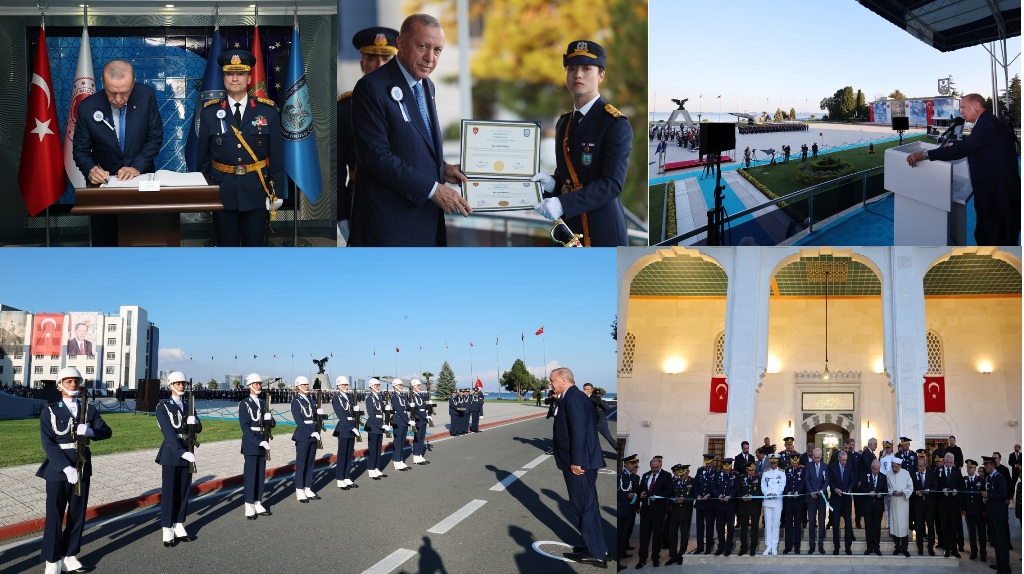 Cumhurbaşkanı Recep Tayyip Erdoğan, MSÜ Hava Harp Okulu Komutanlığı Diploma ve Sancak Devir Teslim Töreninde;  “İnsansız hava araçlarında yakaladığımız ivme tüm dünyada gıptayla takip ediliyor”