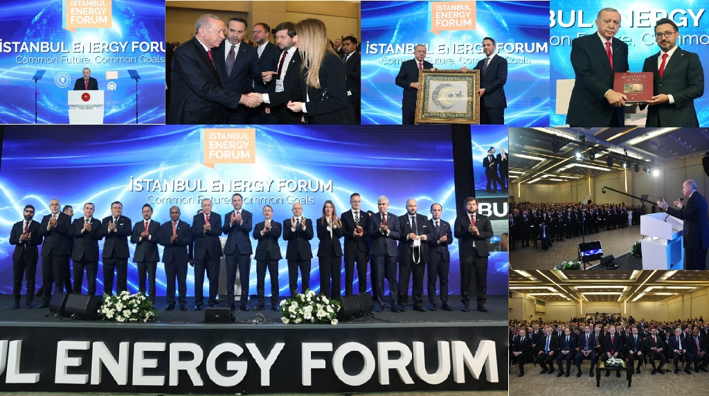 Cumhurbaşkanımız Recep Tayyip Erdoğan, İstanbul Enerji Forumunda; “Enerjide tam bağımsız Türkiye hedefiyle yolumuza emin adımlarla devam ediyoruz”