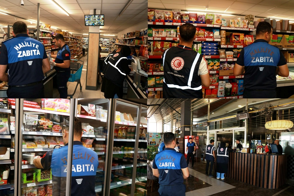 Haliliye’de Market ve Restoranlara sıkı denetim