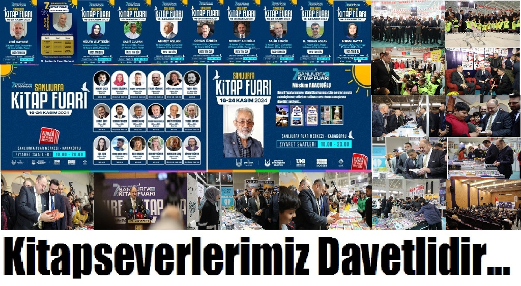 Başkan Gülpınar, Şanlıurfa Ulusal Kitap Fuarının resmi açılışını yaptı; “Kitap Fuarımız şehrimize, milletimize hayırlı olsun”