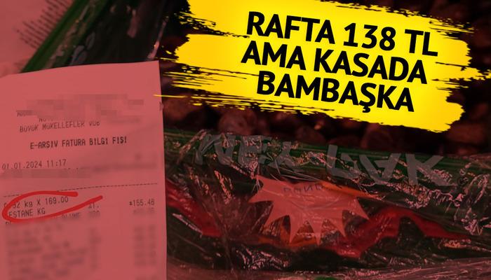 Yeni yılın ilk gününden vatandaşın cebine göz diktiler! Rafta 138 lira, kasaya gidince bambaşka...